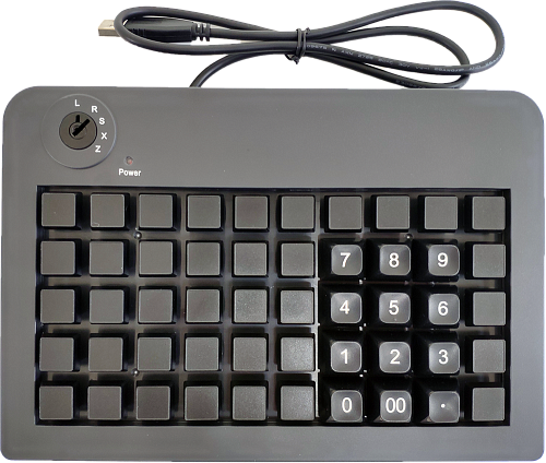 Программируемая POS клавиатура АТОЛ KB-50-U (черная)                                        