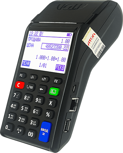 Атол 91Ф (WiFi, 2G, bluetooth, ethernet) черный                                        
